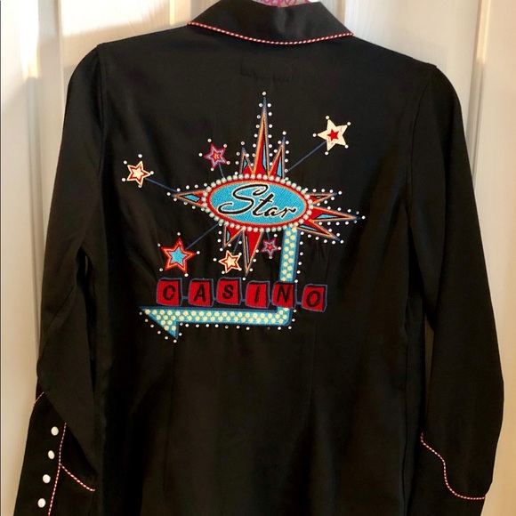 Gorgeous Casino-Themed Shirt - Picture 1 of 7